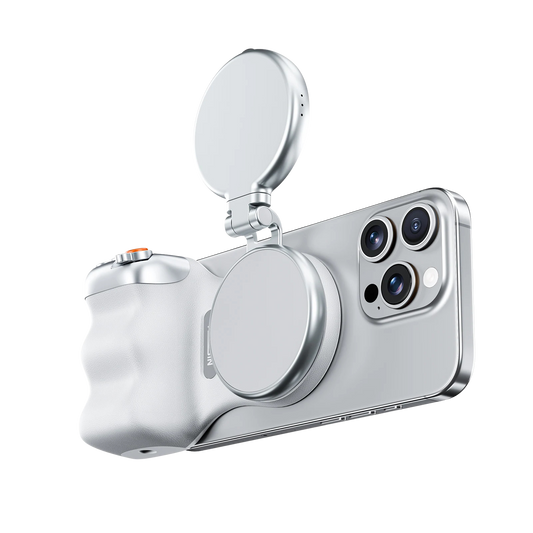 Cámara magnética + luz magnética para teléfono