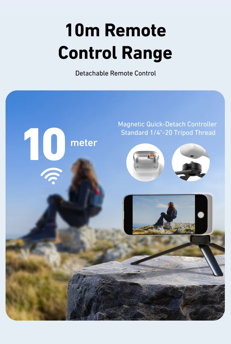 Cámara magnética + luz magnética para teléfono