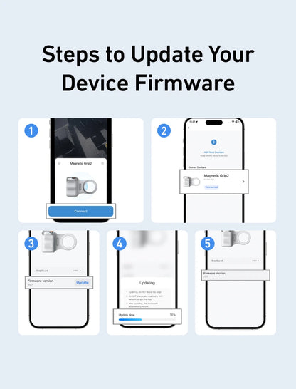 Cámara magnética + luz magnética para teléfono