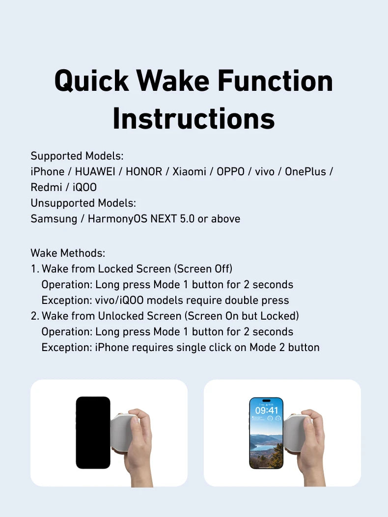 Cámara magnética + luz magnética para teléfono