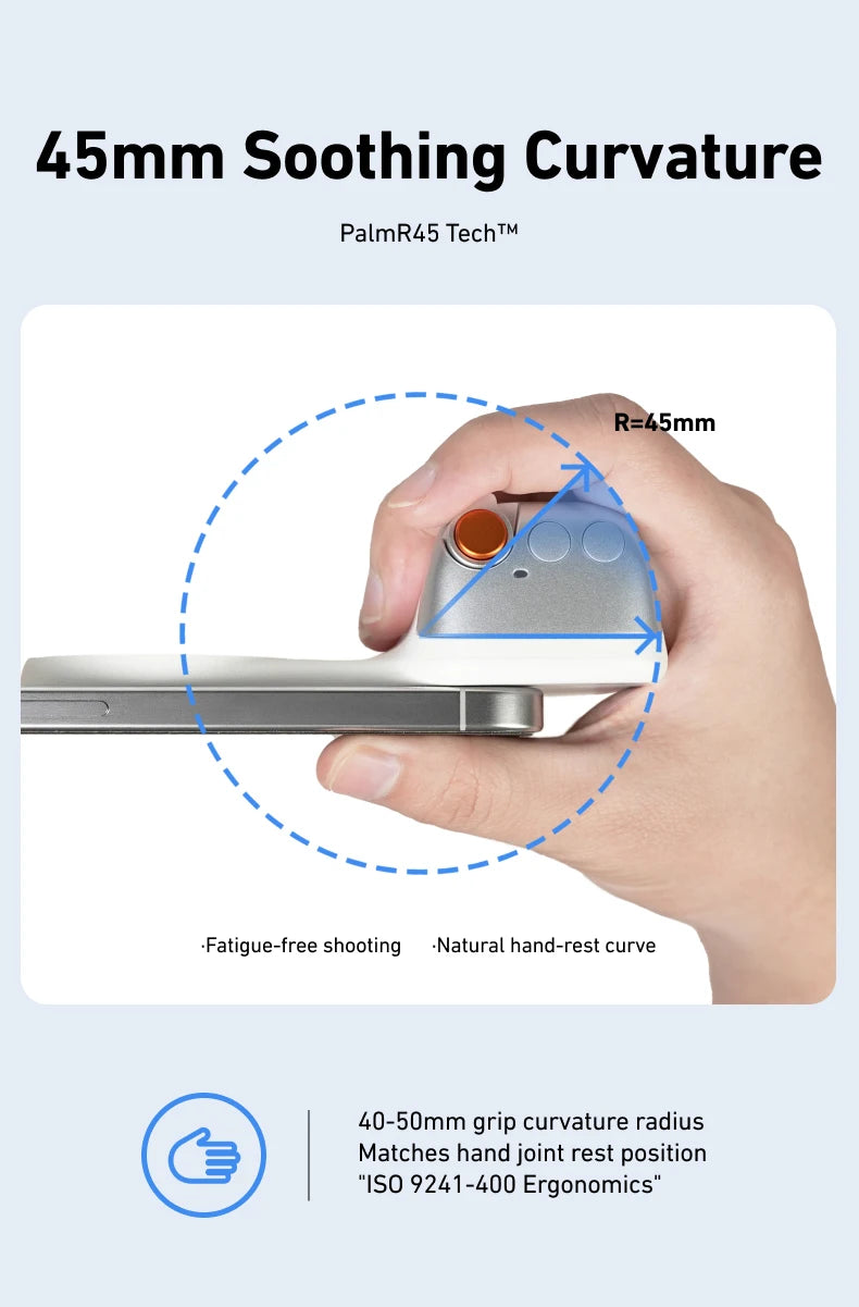Cámara magnética + luz magnética para teléfono