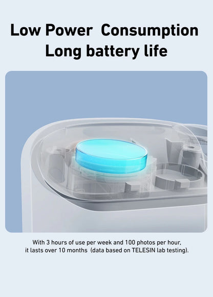 Cámara magnética + luz magnética para teléfono